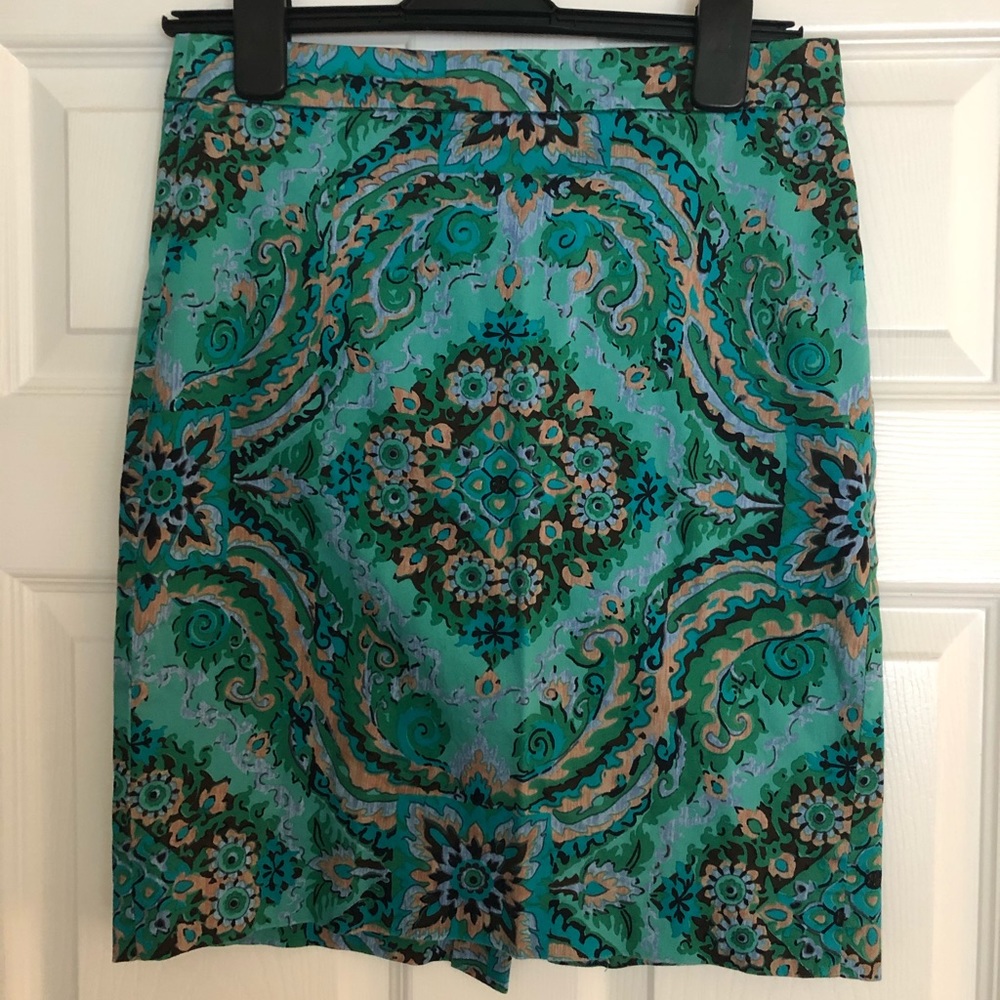 J. Crew (outlet) pencil skirt.